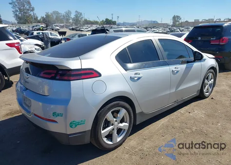2014 Chevrolet Volt из США, поврежденный, VIN 1G1RH6E43EU154693
